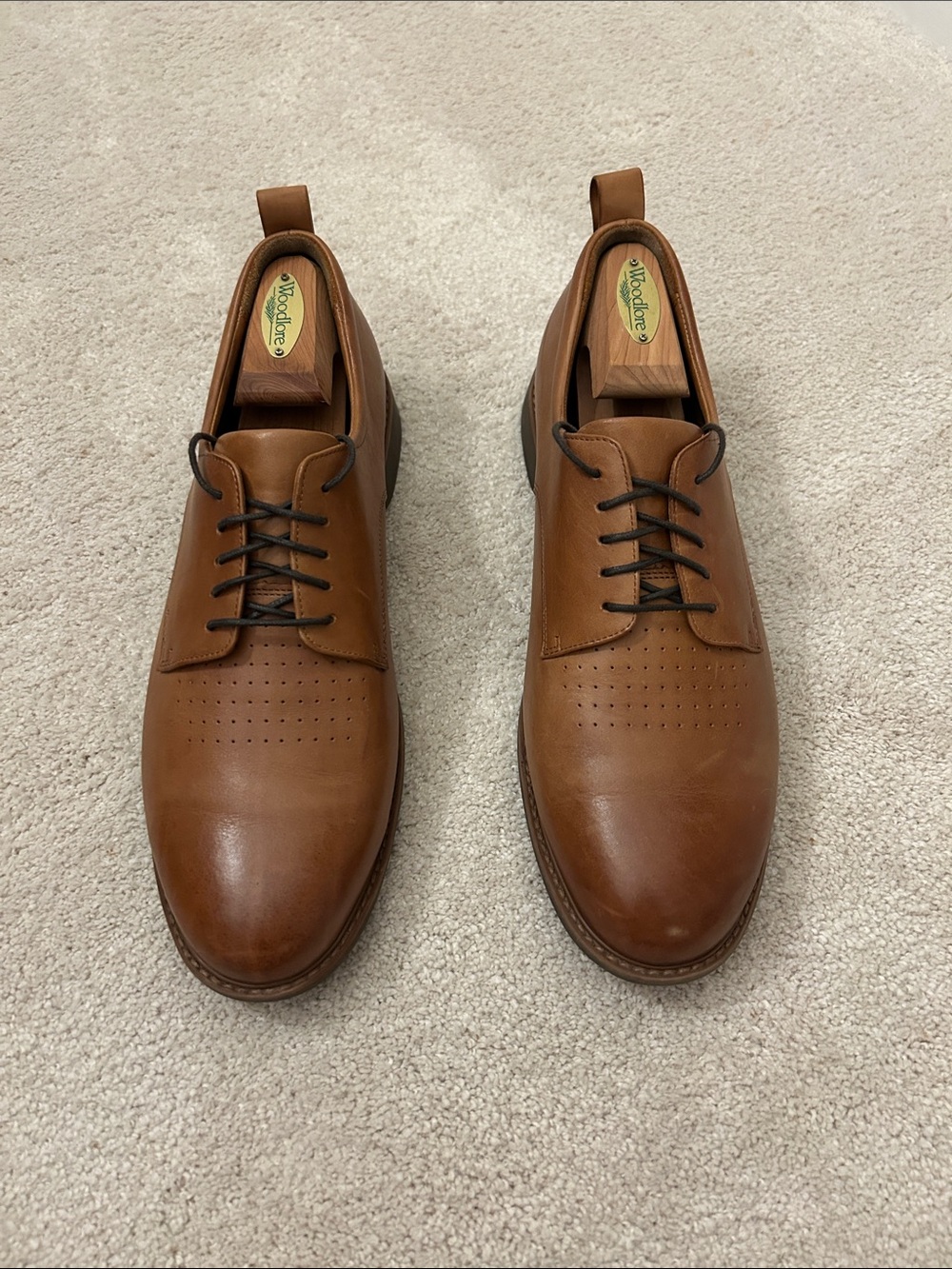 Quince Hybrid Crafted Leather Oxford - Tan